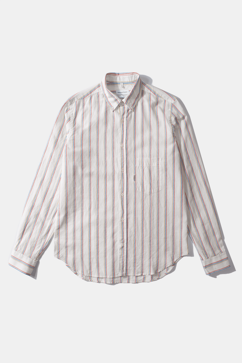 DAY SHIRT STRIPES PLAIN OFF WHITE