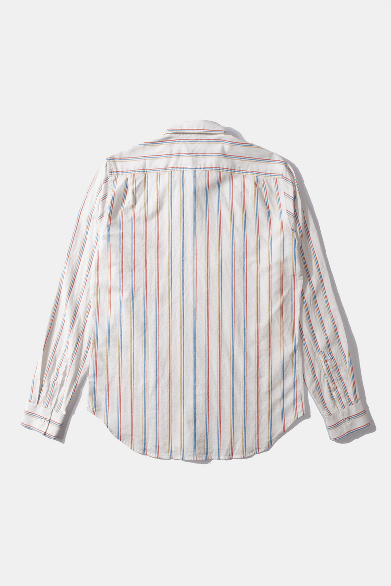 DAY SHIRT STRIPES PLAIN OFF WHITE