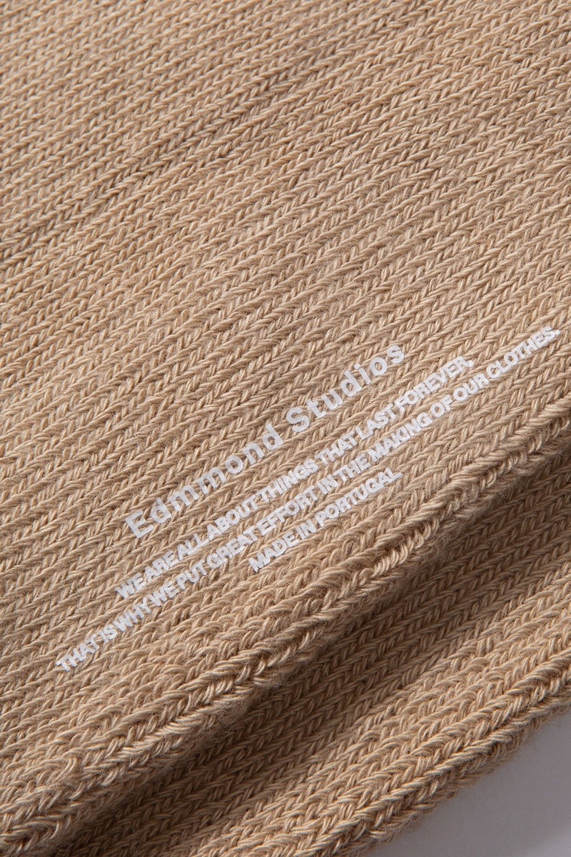 DUCK SOCKS PLAIN TAN